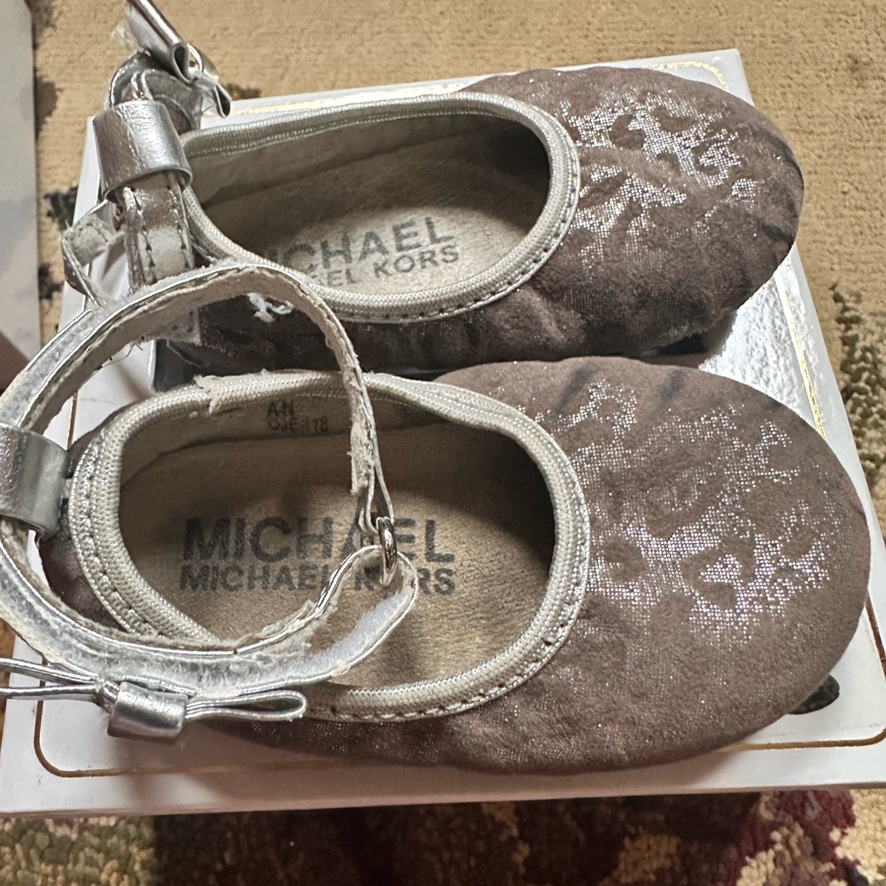 Baby Michael Kors Size 3 baby shoe